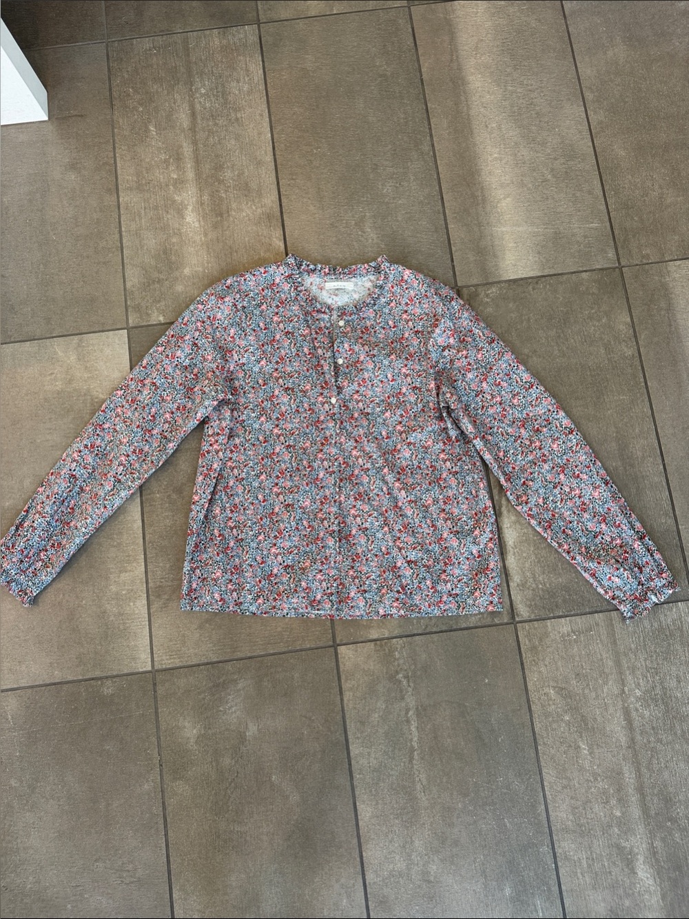 Doen Floral Button-Front Lightweight Jacket - Pink Multi